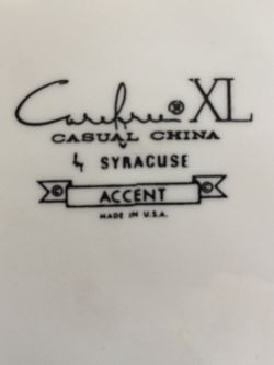 Syracuse Casual XL China-  Vintage  Thumbnail