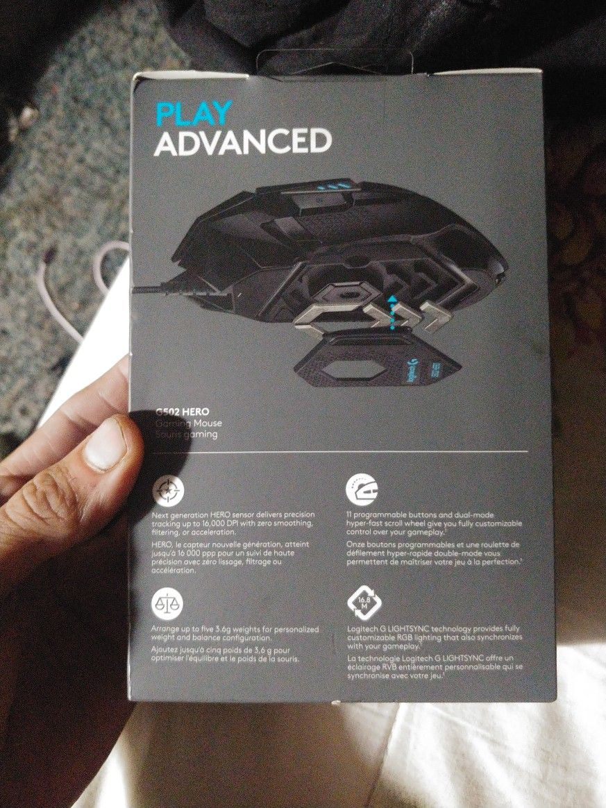 Logitech g502 gaming mouse need gone asap!!