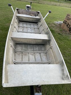 14 Jon Boat With Motor And Trailer Thumbnail