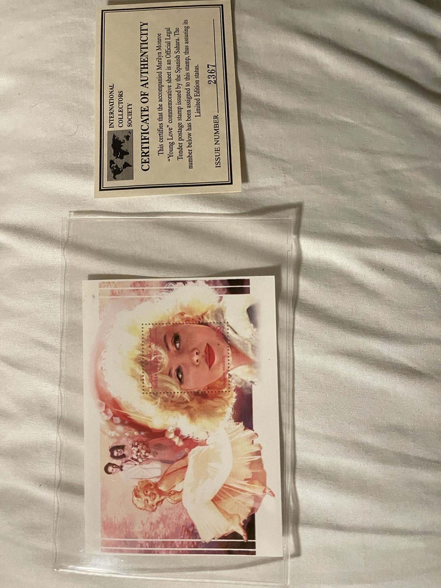 Marilyn Monroe 1995 Collectible Postage Stamps