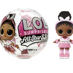 LOL Surprise All-Star B.B.s Sports Series 3 Soccer Team Sparkly Dolls with 8 Surprises, Accessories, Surprise Doll Thumbnail
