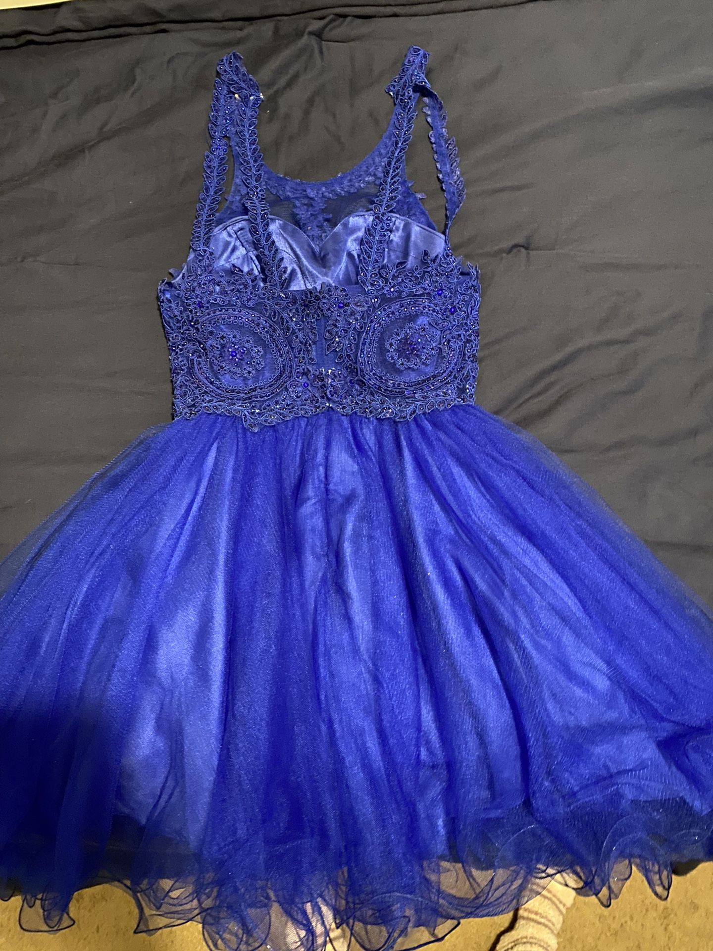 Blue Evening Dress