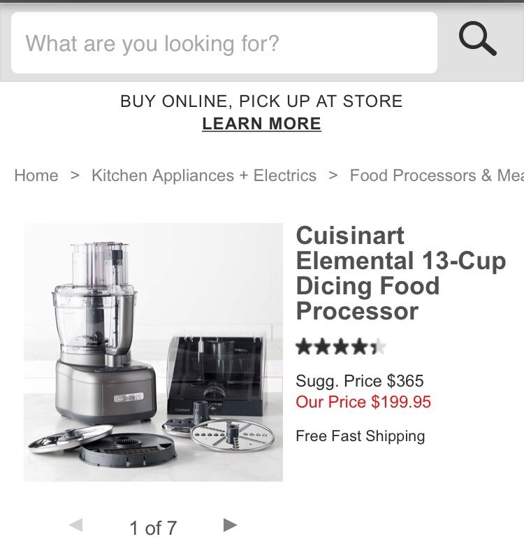 Cuisinart Food Processor