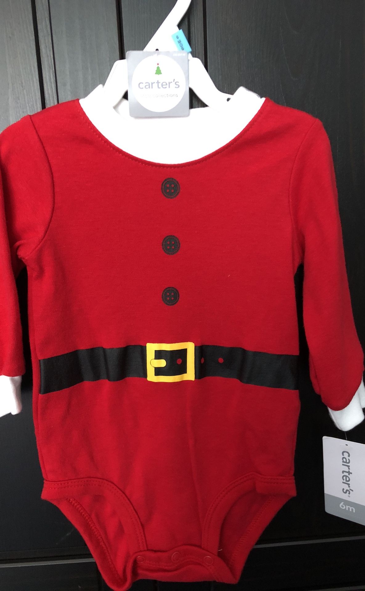 6m Santa onesie - brand new