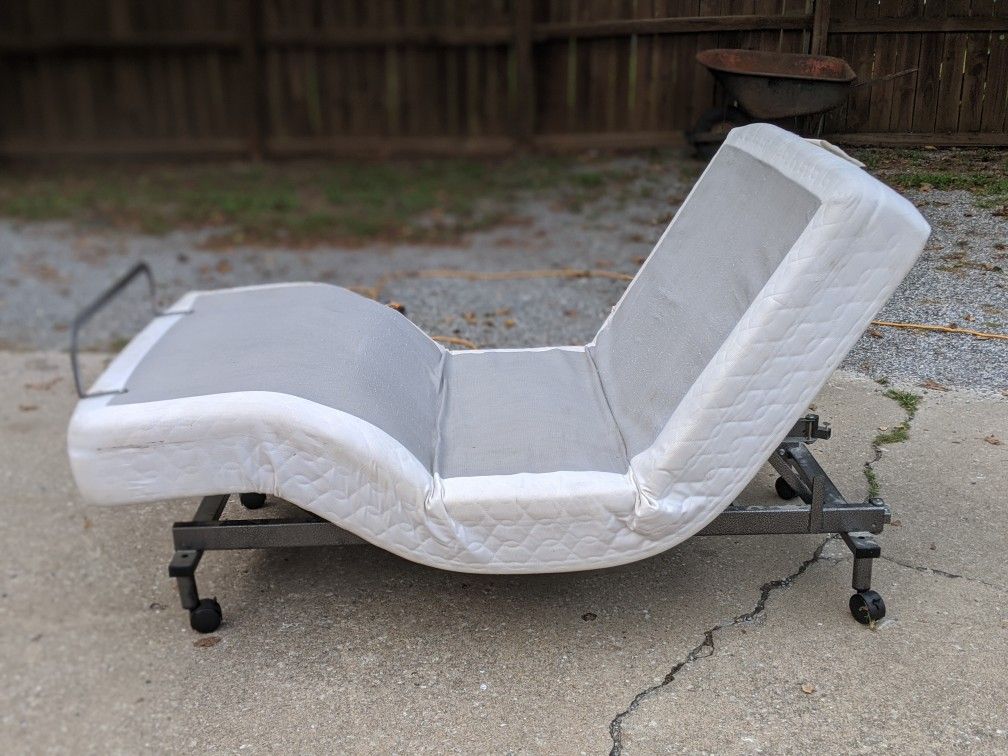 Orthomatic RemoteControlled Adjustable Bed Base Twin with Vibration