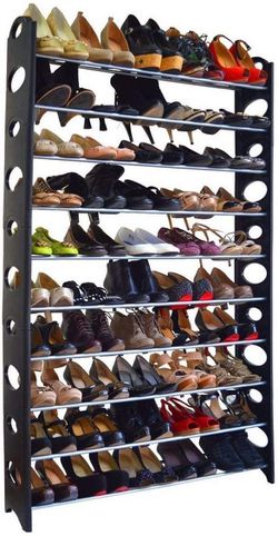 NEW Shoe Rack Shelf Stand Cabinet Storage Organizer Shoe Closet Thumbnail