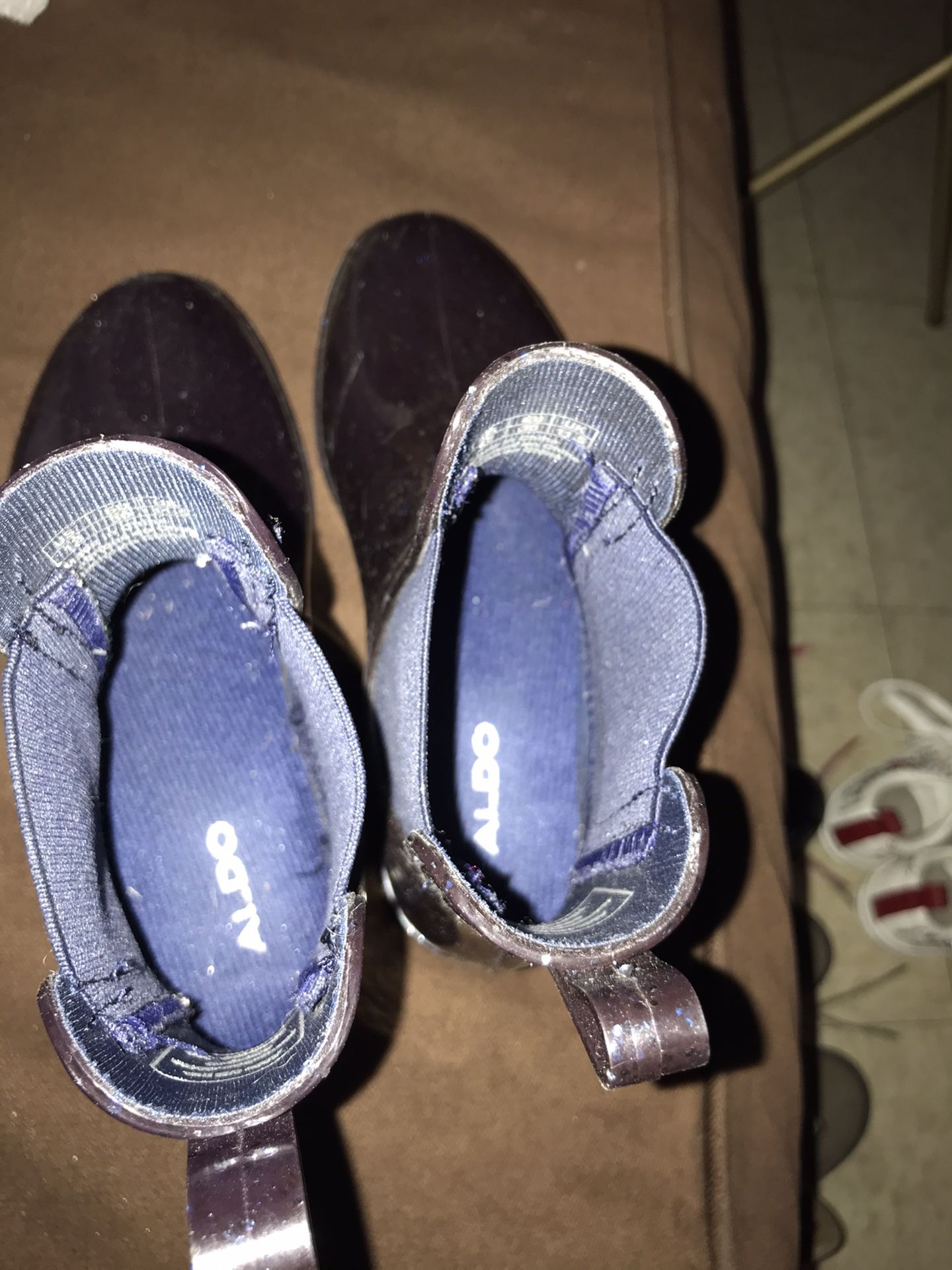 Aldo Rain Boots And self Love Tennis Little Girl Size 12