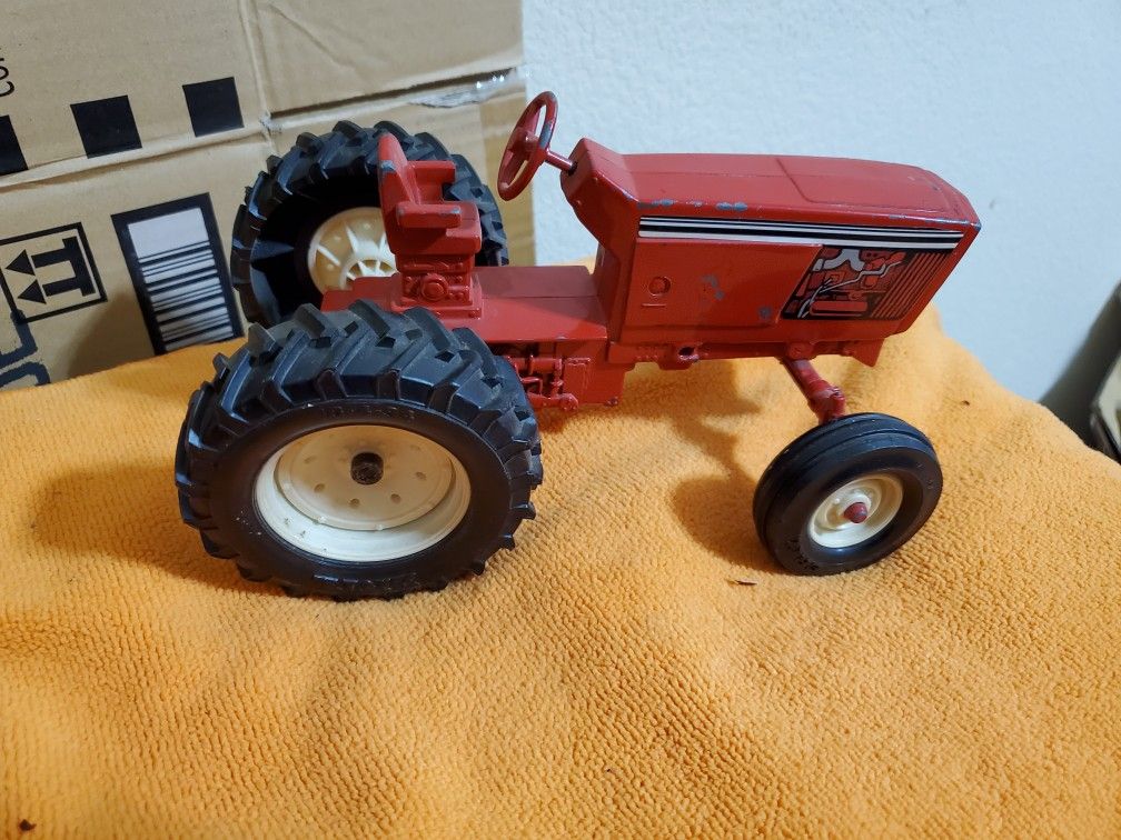 Red Ertl Farm Tractor