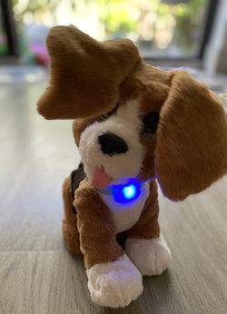 Hasbro FurReal Friends Chatty Charlie The Beagle Dog Interactive Plush Kids Toy Thumbnail