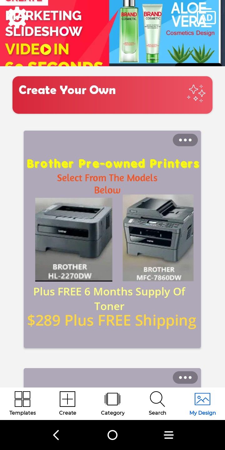 Brother Pre-owned Printers And Copiers Plus a Free 6 Months Supply Of Toner