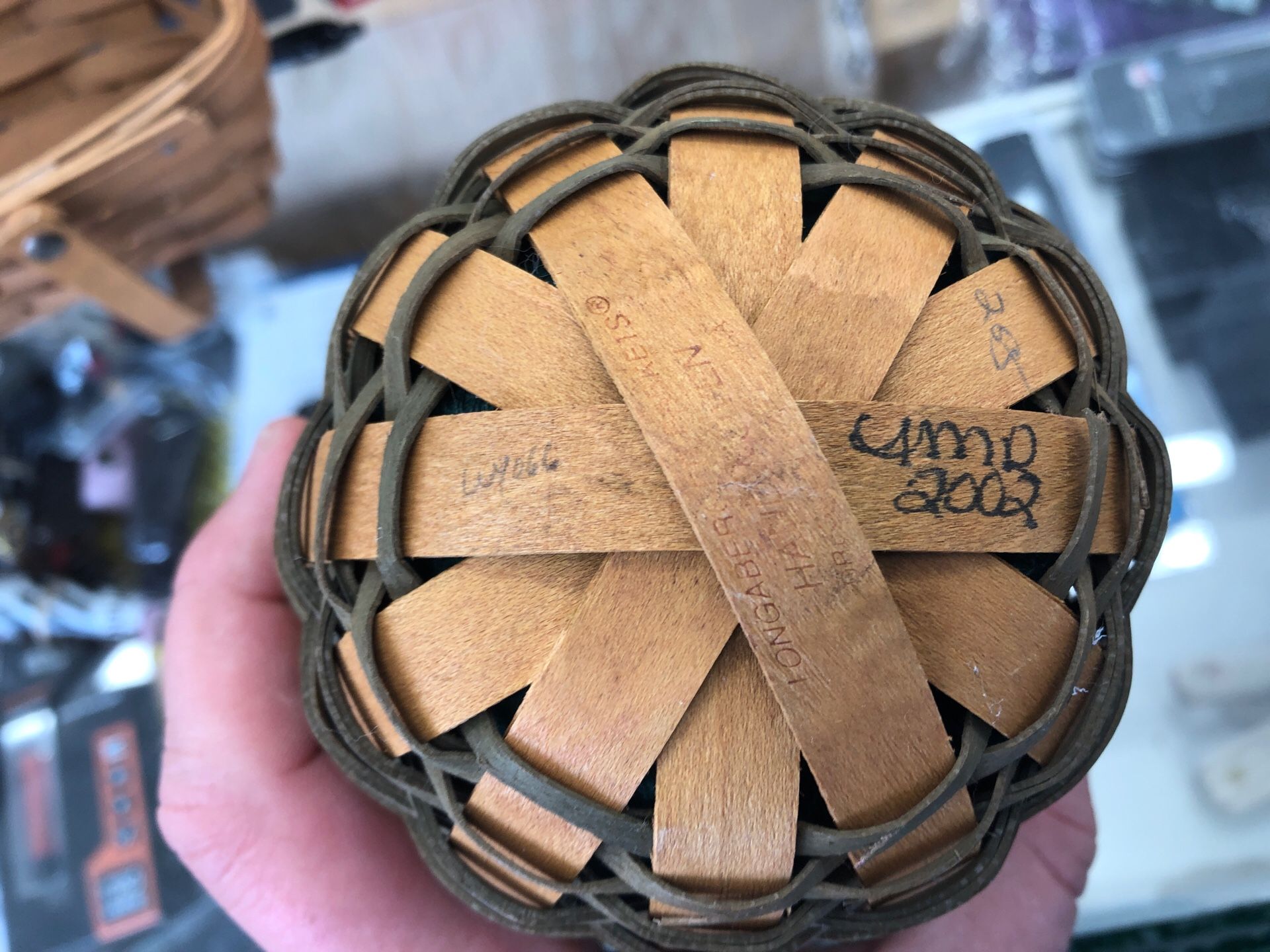longaberger basket umd 2002
