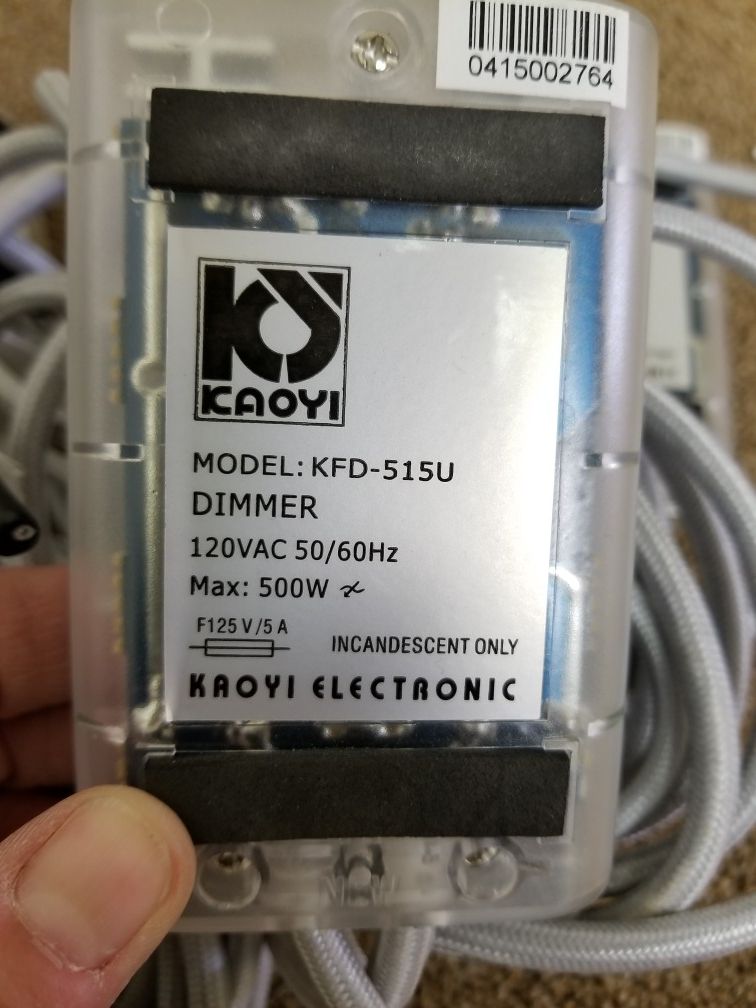 Set Of 3 Kaoyi Dimmers For In Tucker Ga Offerup Set Of 3 Kaoyi Dimmers For In, Kaoyi Floor Lamp Model Kfd 515u