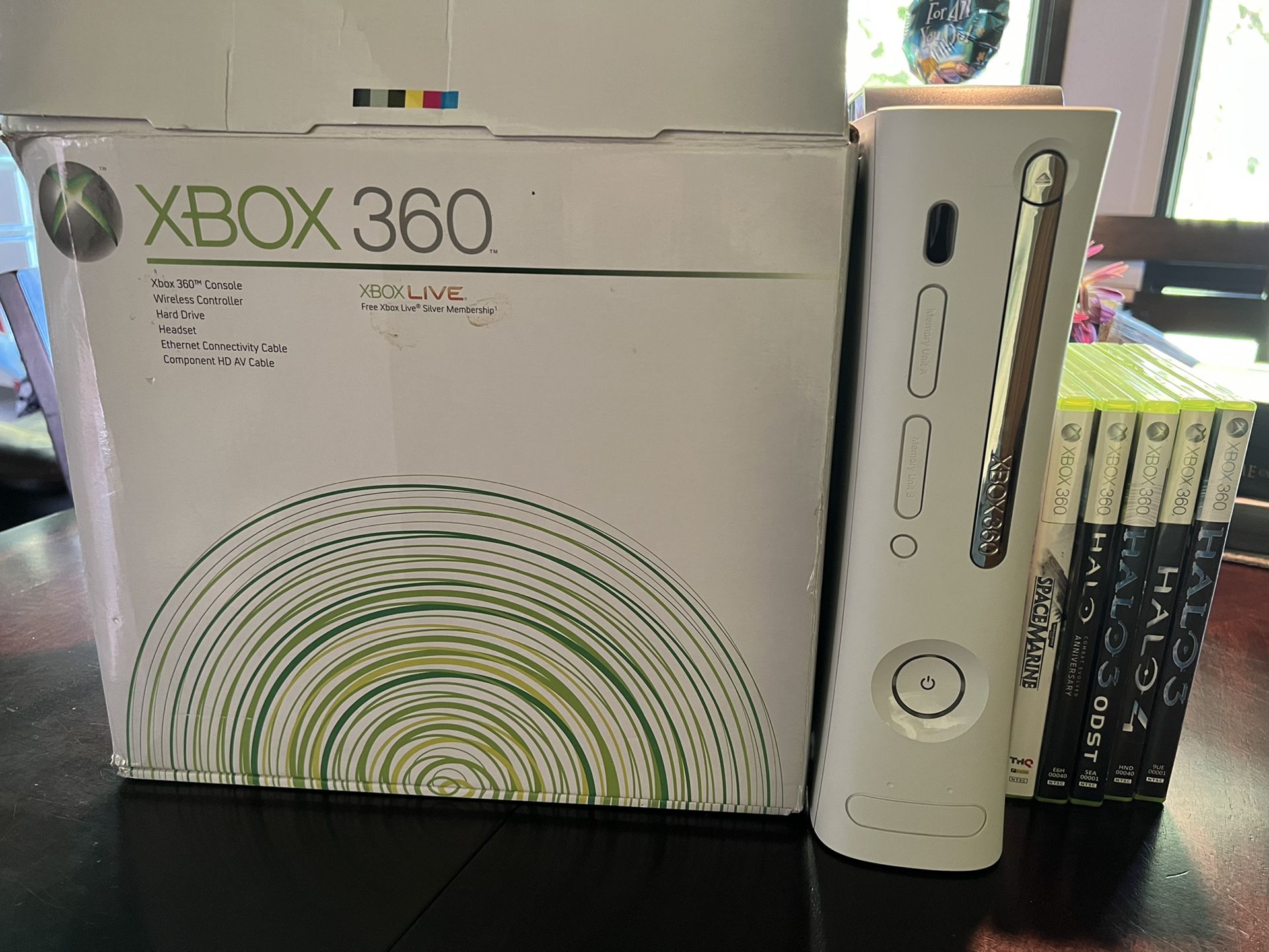 Xbox 360 With Games