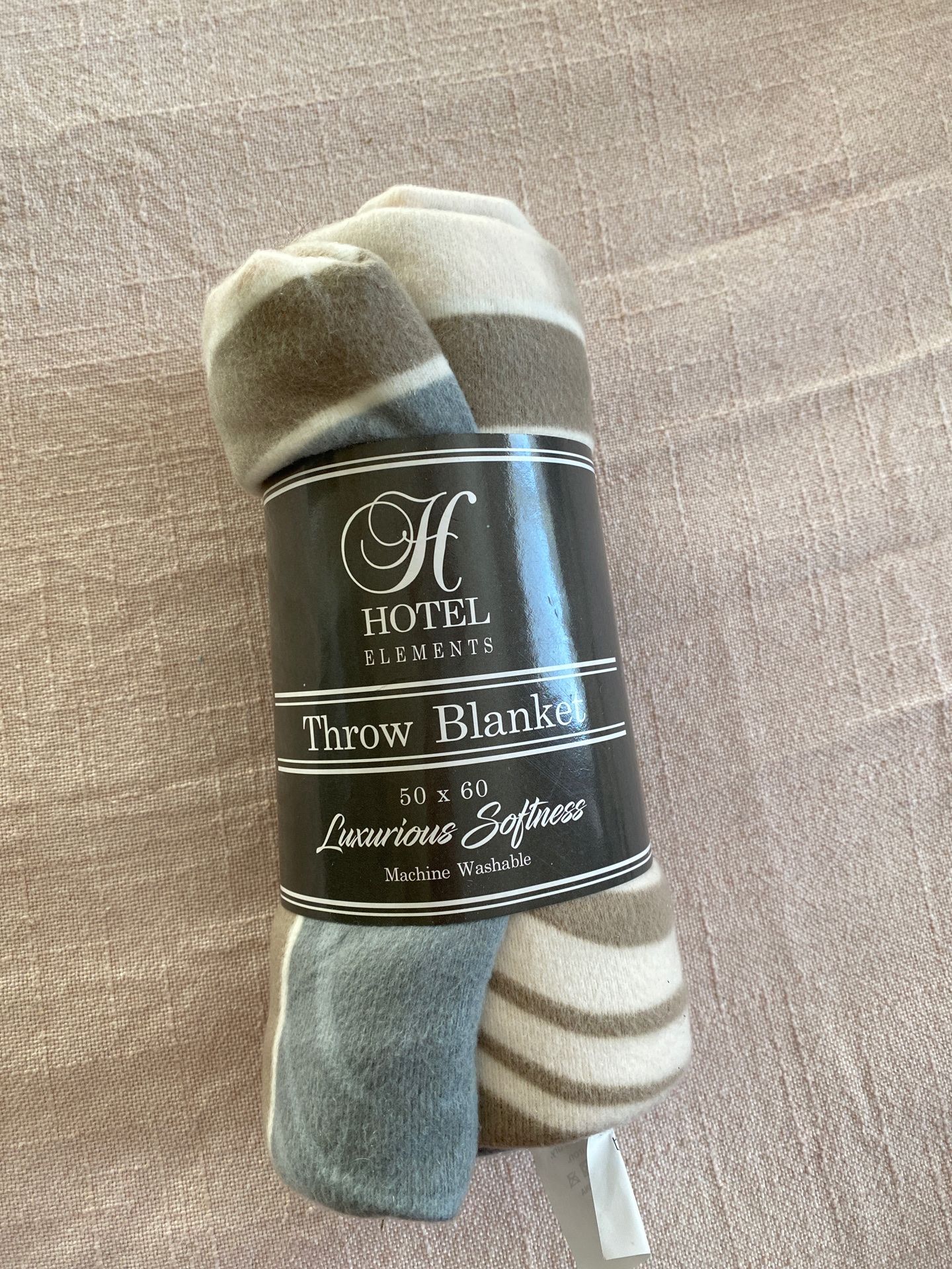 New throw blanket