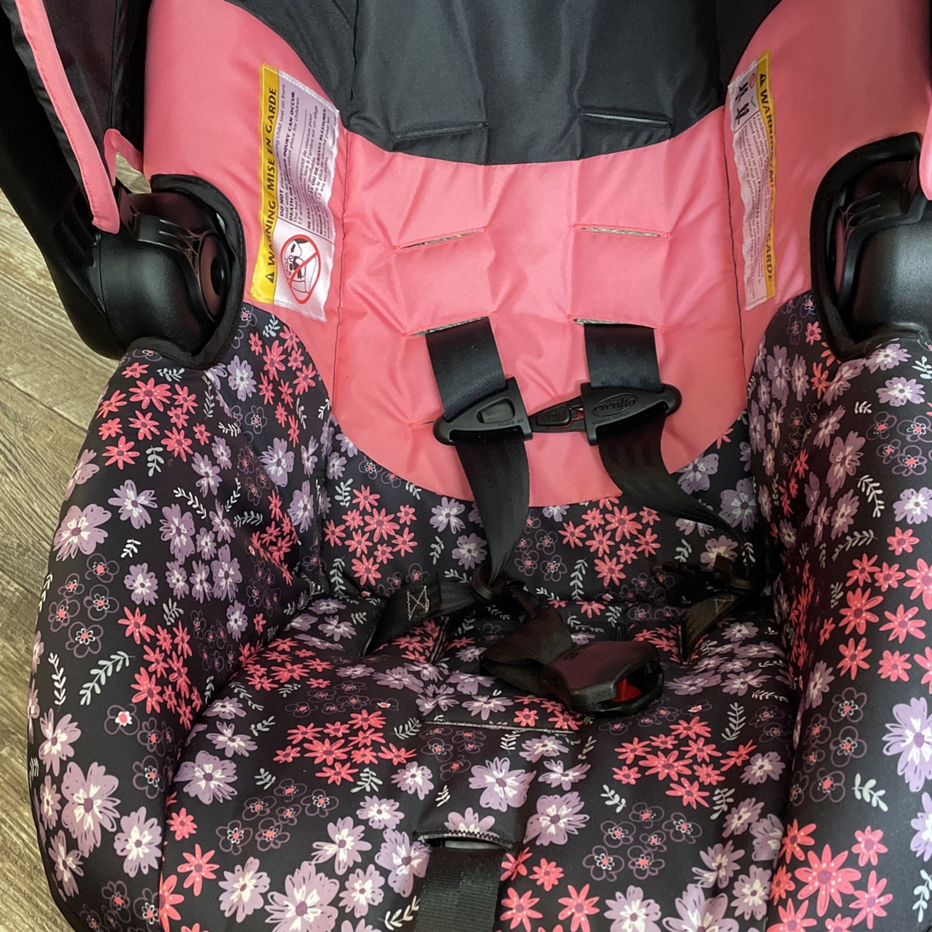 Infant Girl Carseat