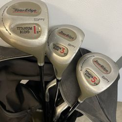 Gulf Clubs With  bag, Balls And Tees  Thumbnail