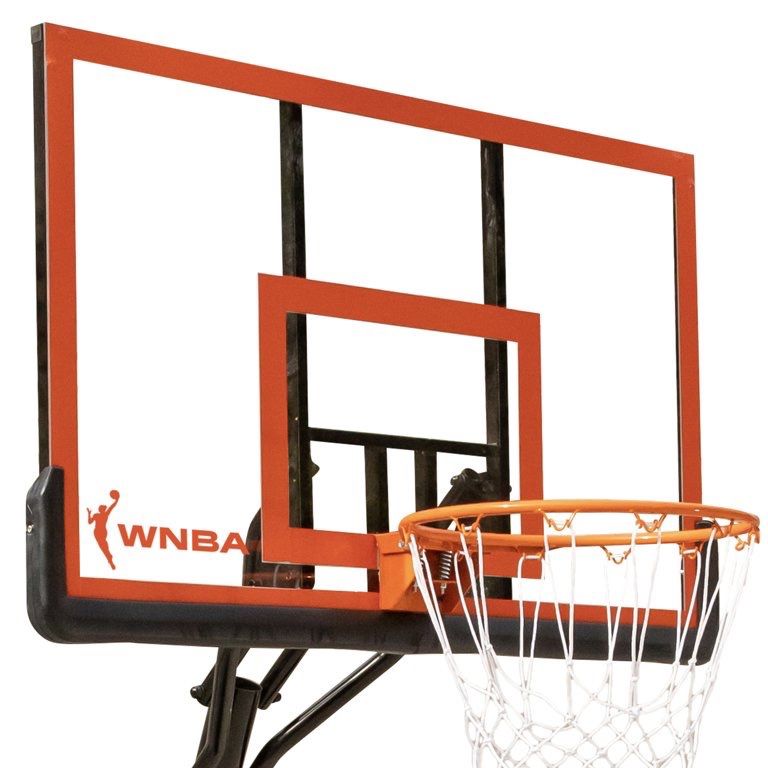 Official WNBA 50" Portable Basketball Hoop with Polycarbonate Backboard