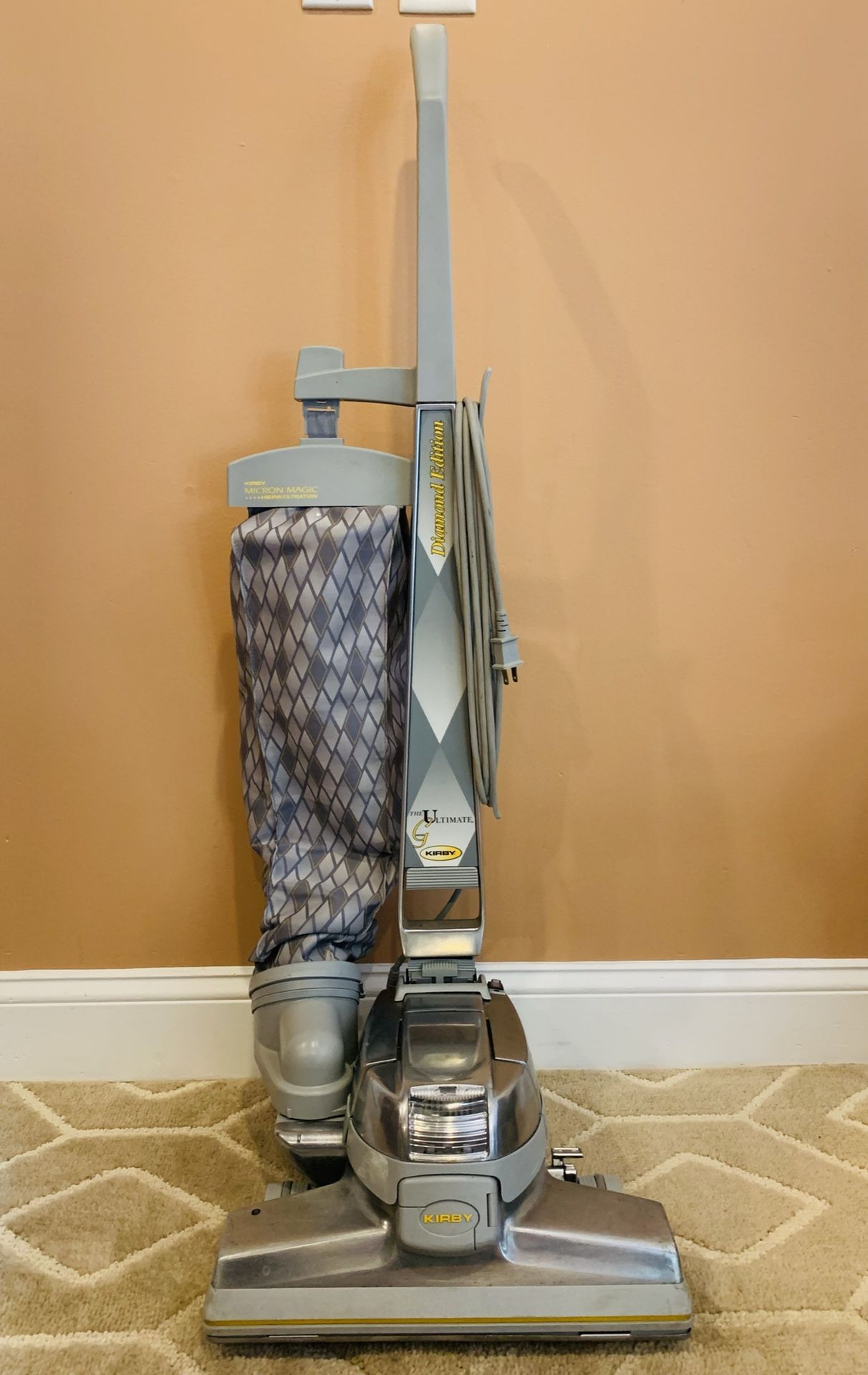 Kirby diamond vacuum cleaner with attachments and shampooer