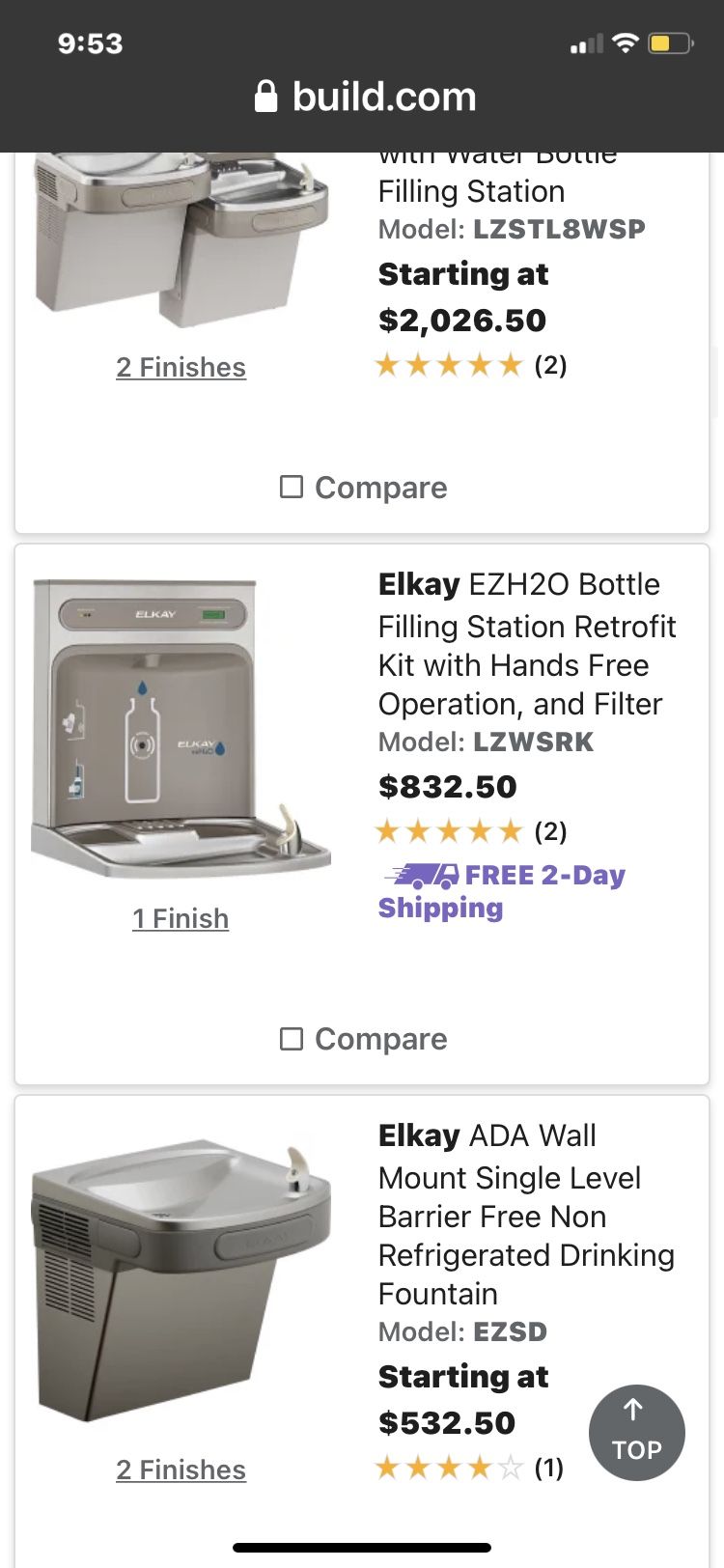 2 Atuto Water Bottle Filler