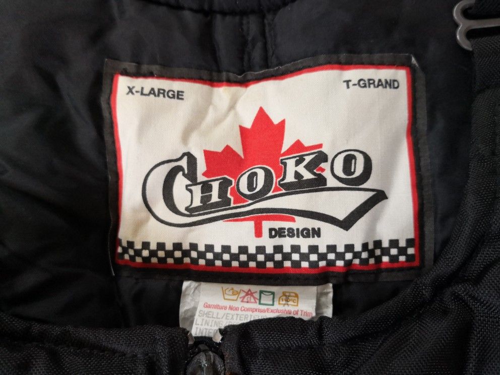 Choko XL Snowmobile Pants/Bib