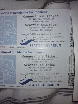 Aquarium Tickets Seattle Thumbnail