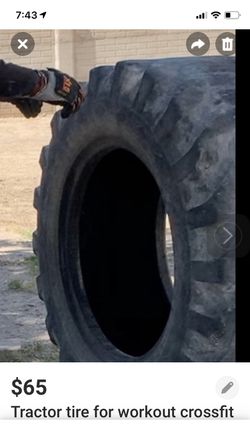 Cross fit tire tractor tire for working out Thumbnail