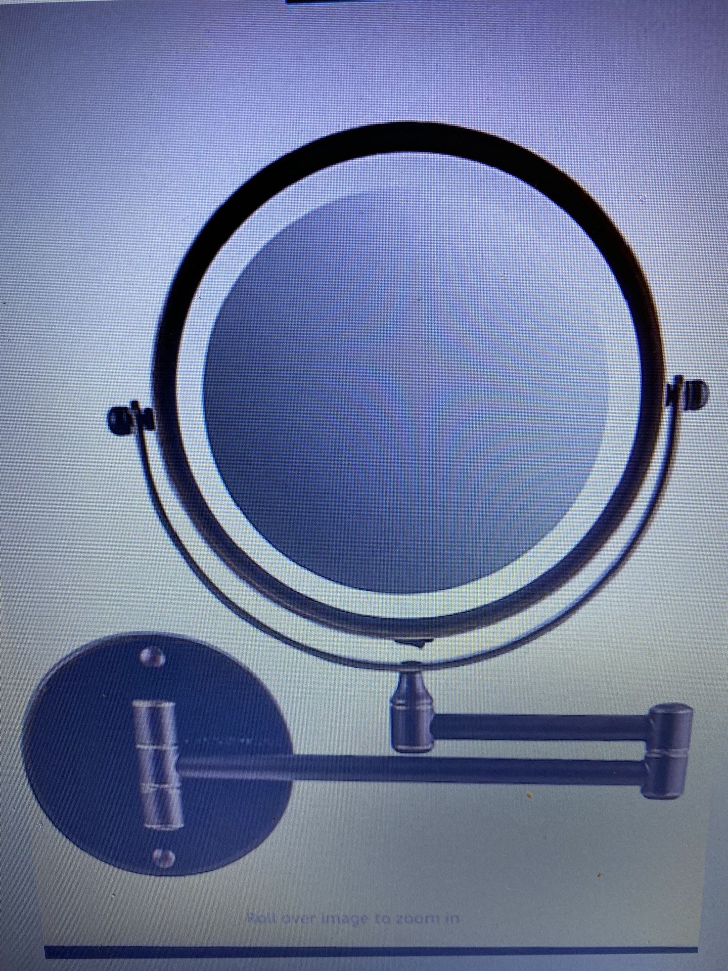Wall Mount Lighted Magnifying Mirror