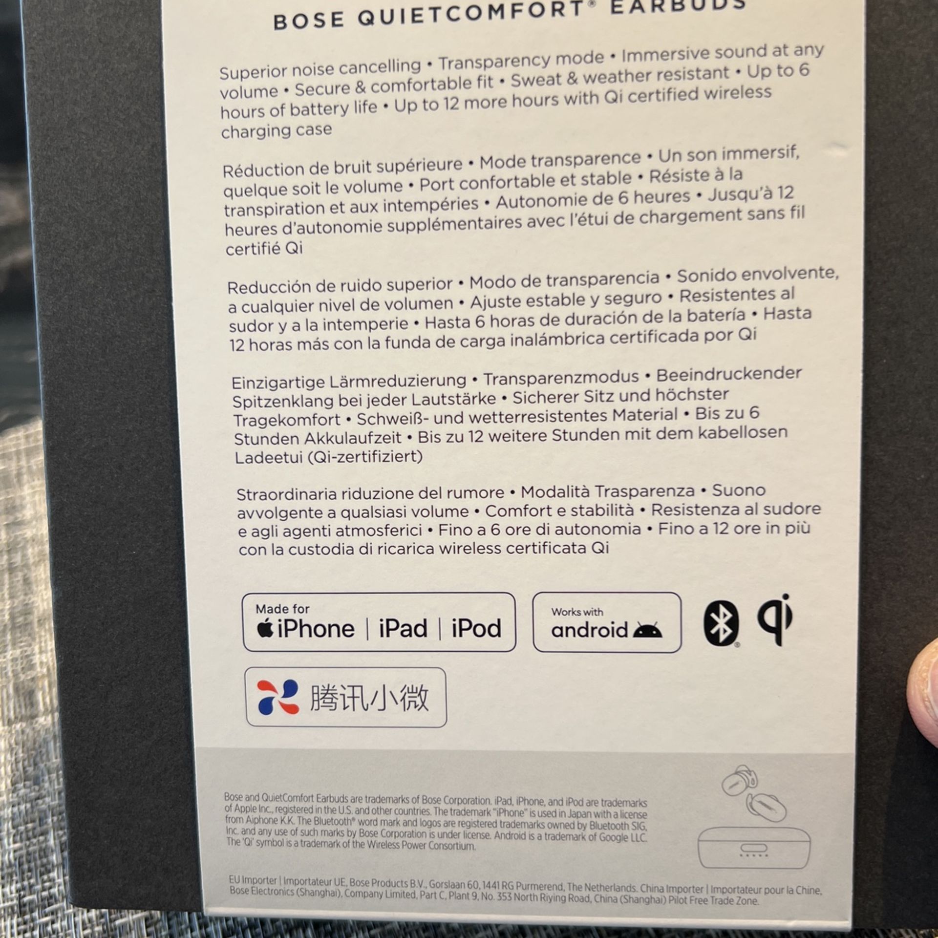 Bose Quiet comfort Earbuds