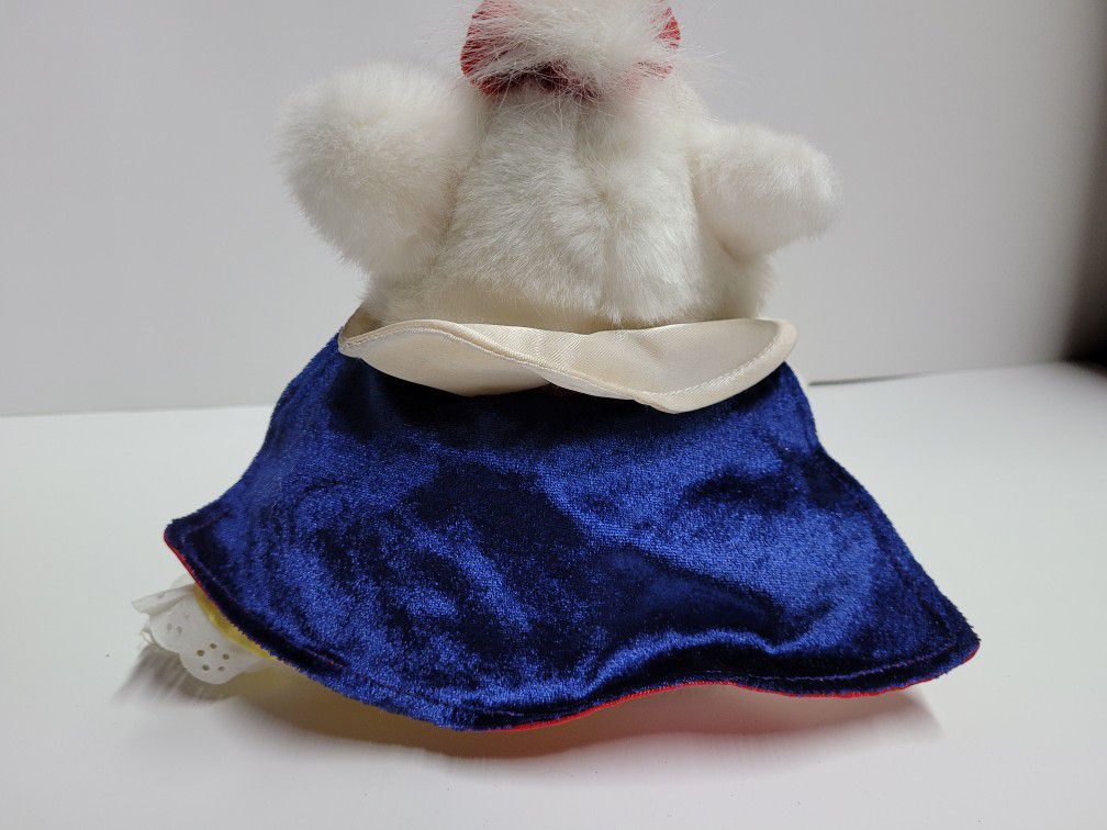 Disney Marie Kitten in Snow White Dress Plush