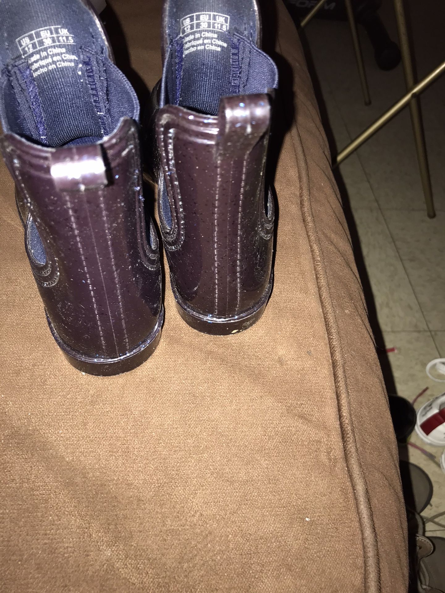 Aldo Rain Boots And self Love Tennis Little Girl Size 12