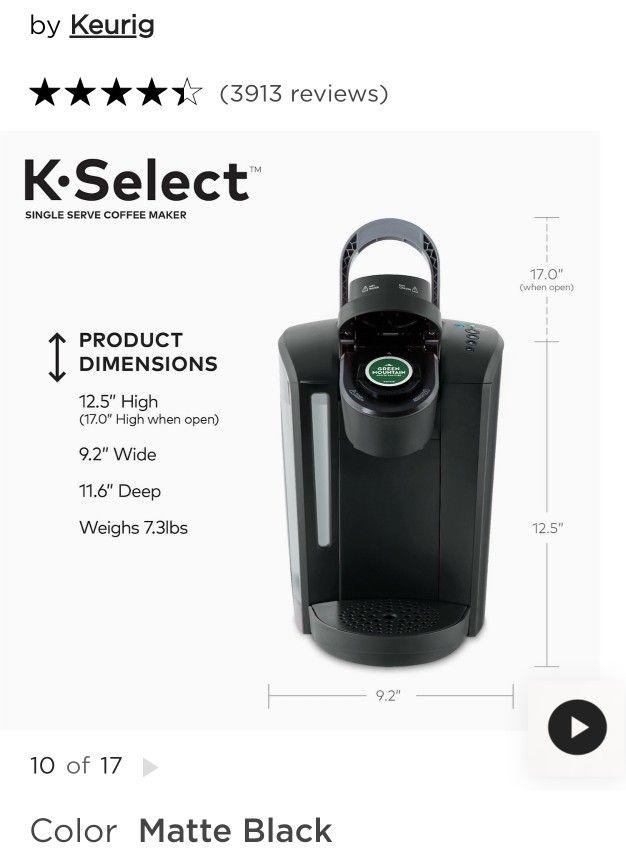 Keurig K-cup Pod Coffee Maker