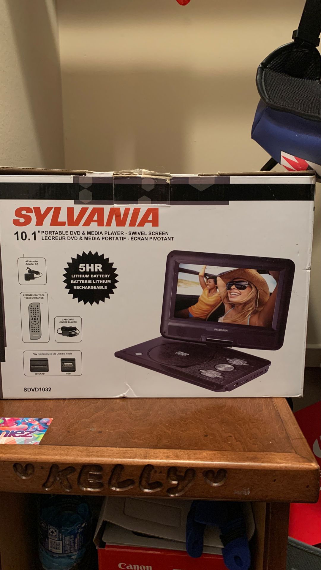 Sylvania DVD portable player