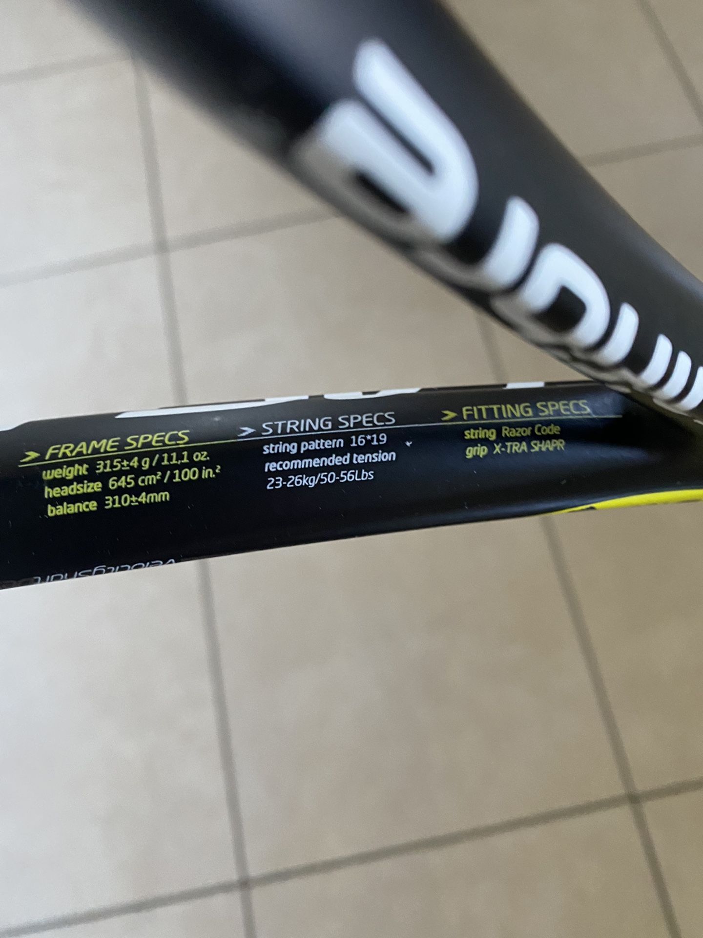 Tecnifibre Men Tennis Racket Flash