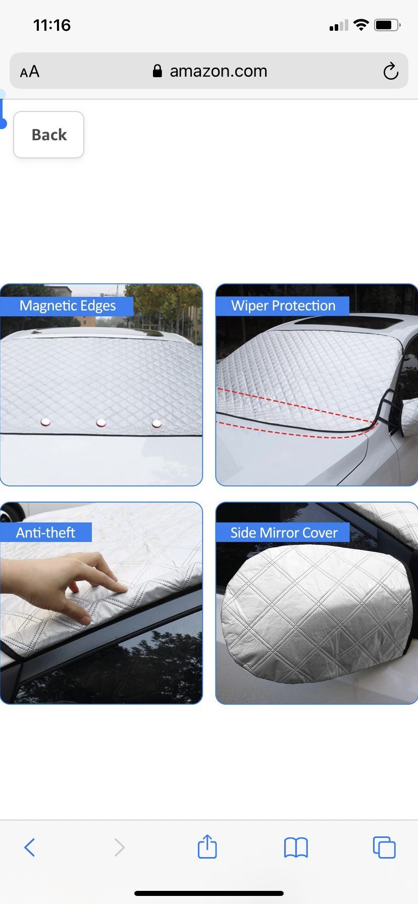 Car Windshield  Cover 