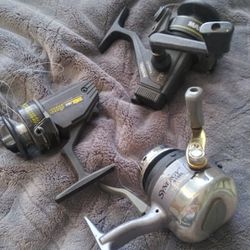 Fishing Reels 3 Different Brands Thumbnail