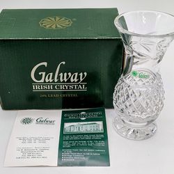 Galway Irish Crystal Heritage Vases  Thumbnail
