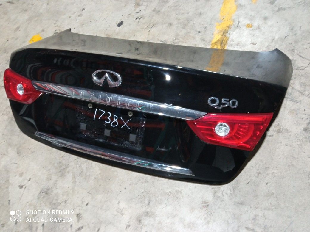 Trunk Lid For 2015 Infiniti Q50 Stock 11738