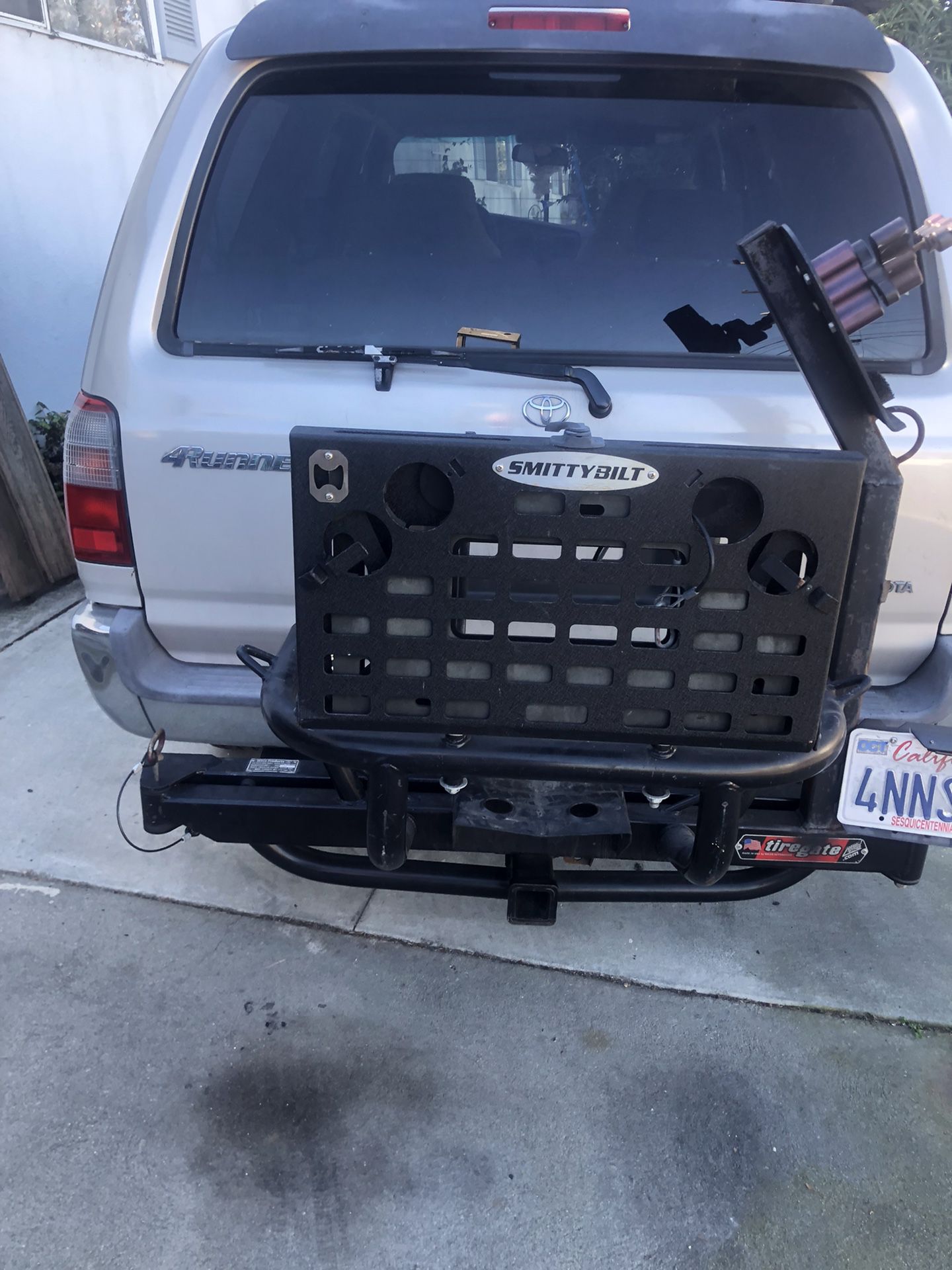 Wilco Max Trailer Toyota 4Runner Tire Gate Carrier With Additional Features