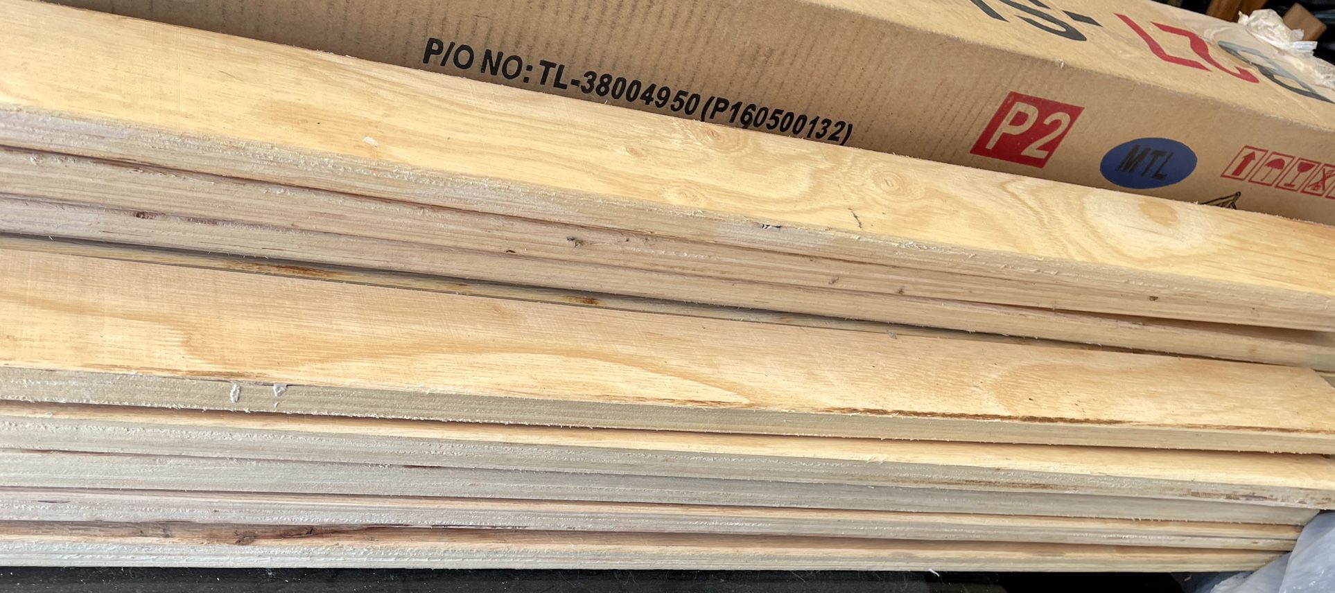 *BUNKIE BOARD REPLACEMENT*   (2x)  Todd Collection 13-pc Bunk Board Slats - B27-SL(MTL) - 26 Pieces Total - 39”x2.75”x0.75” - Open Box, never used