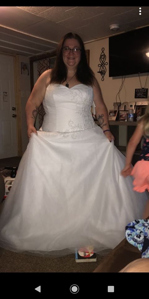 David’s bridal wedding dress