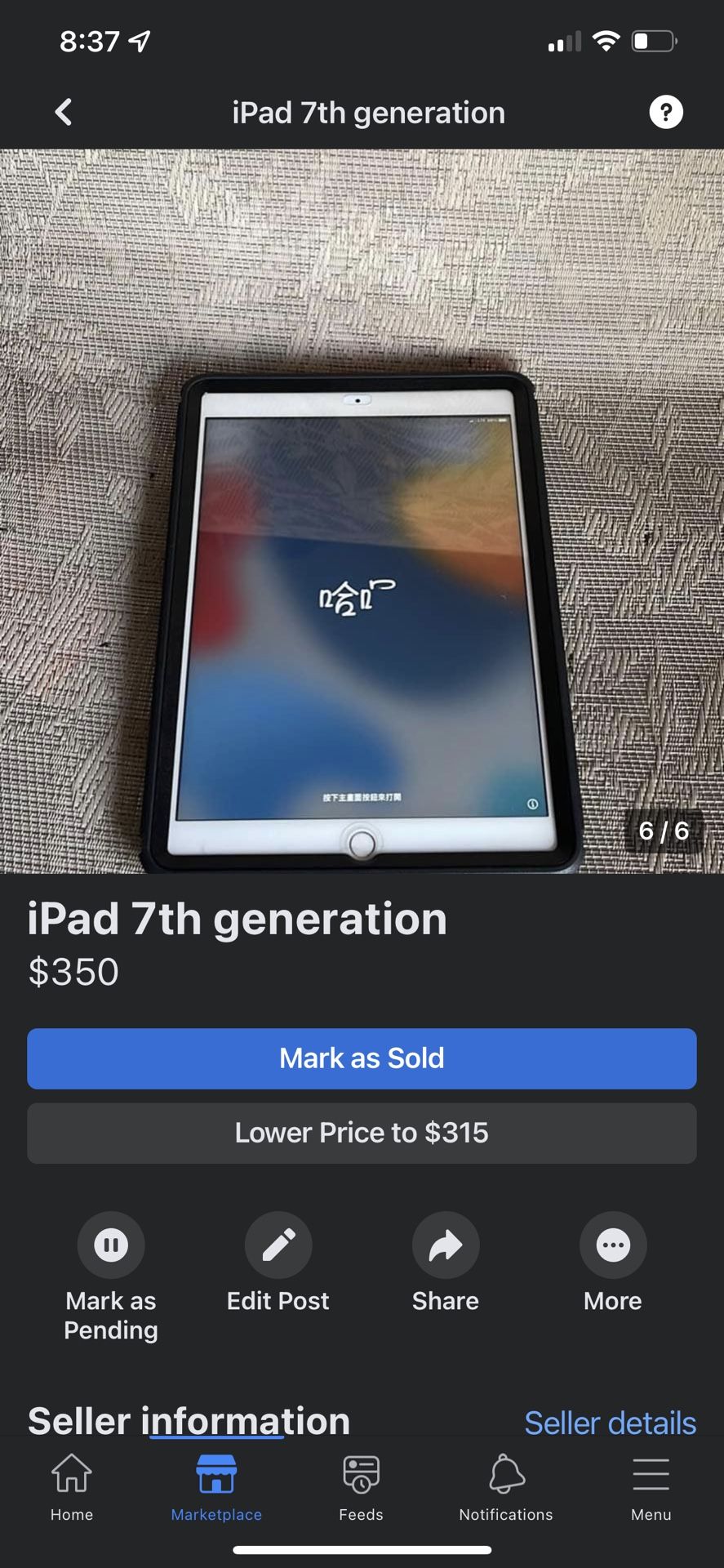 iPad 7th Generation