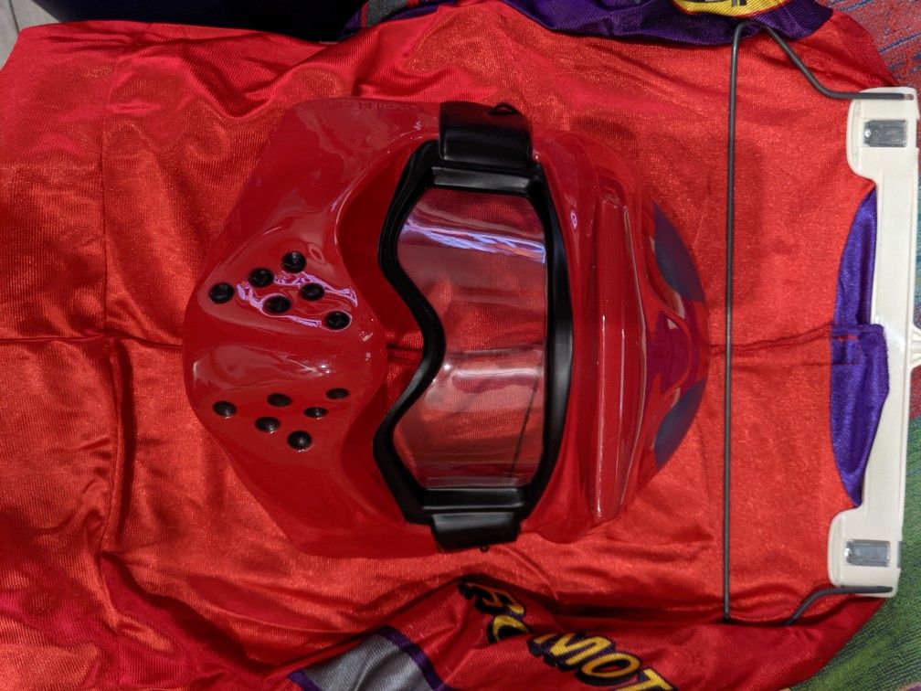 Motocross Rider Child Costume. Halloween.