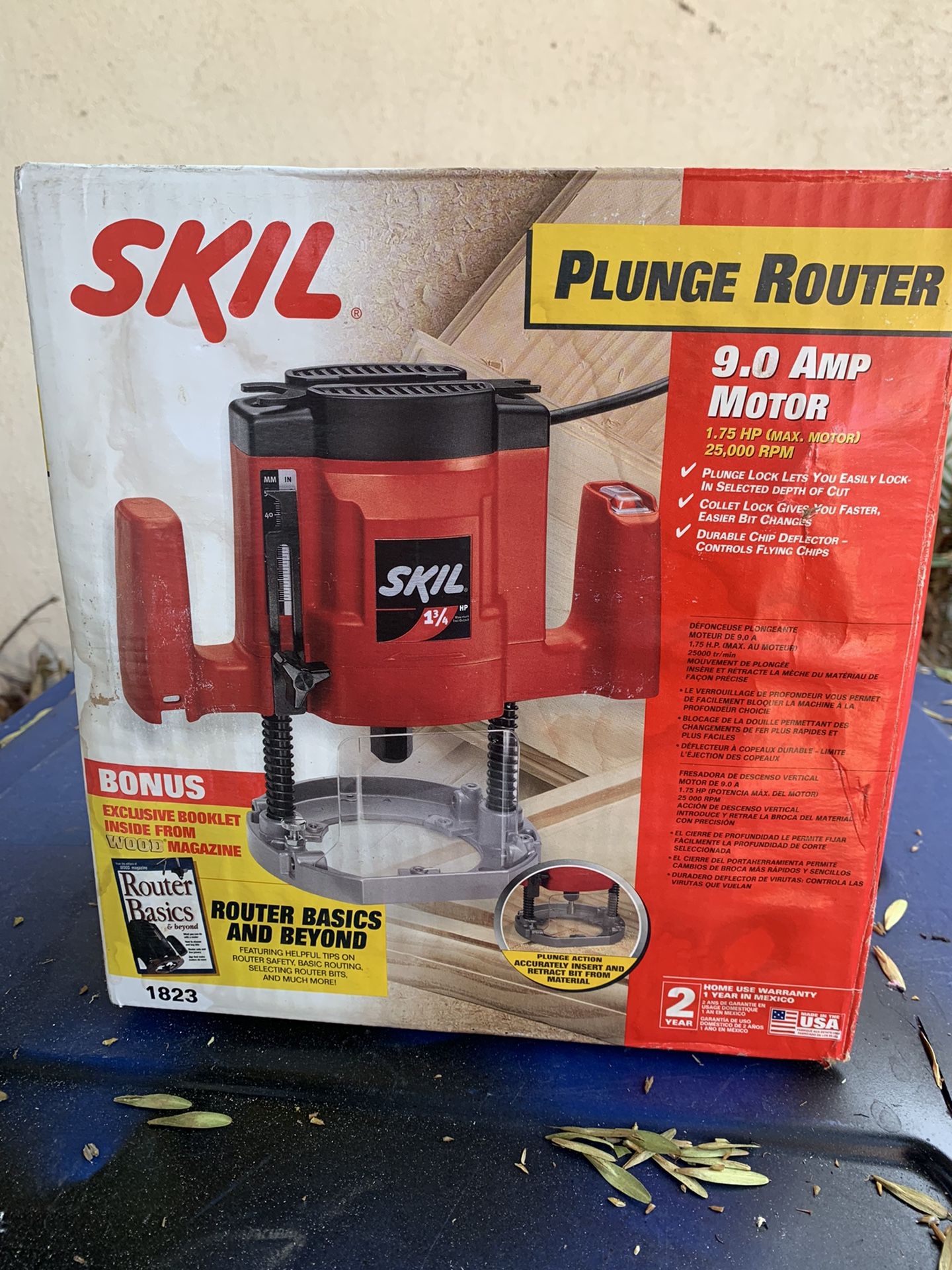 Skil” plunge router
