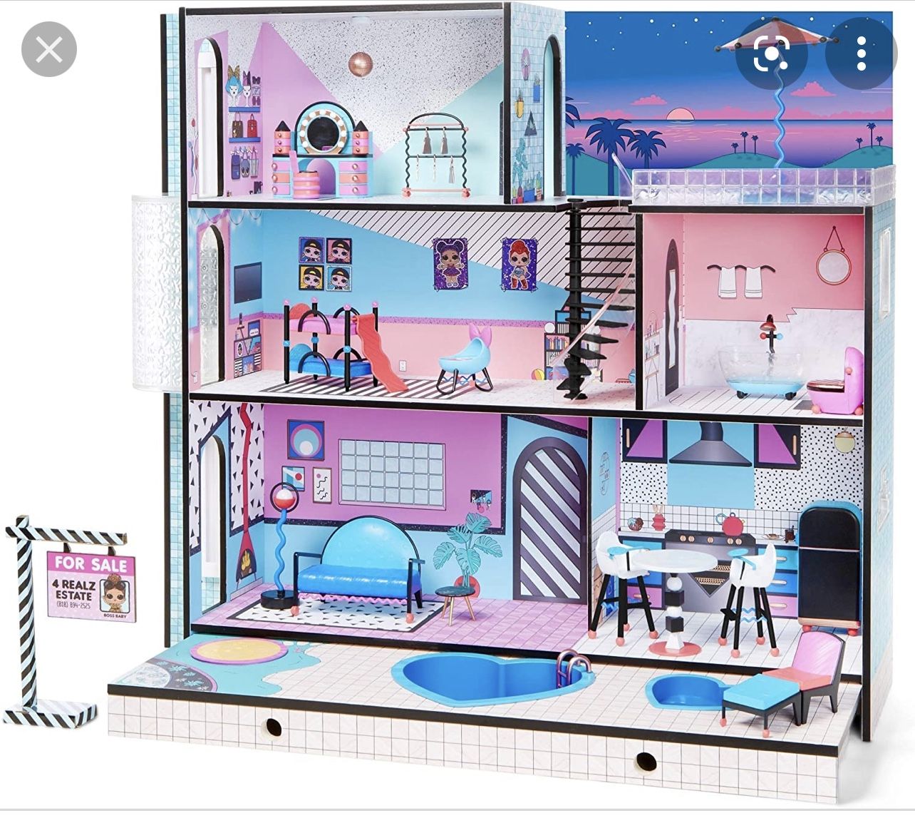 Lol House With Dolls And Pets And Accesories