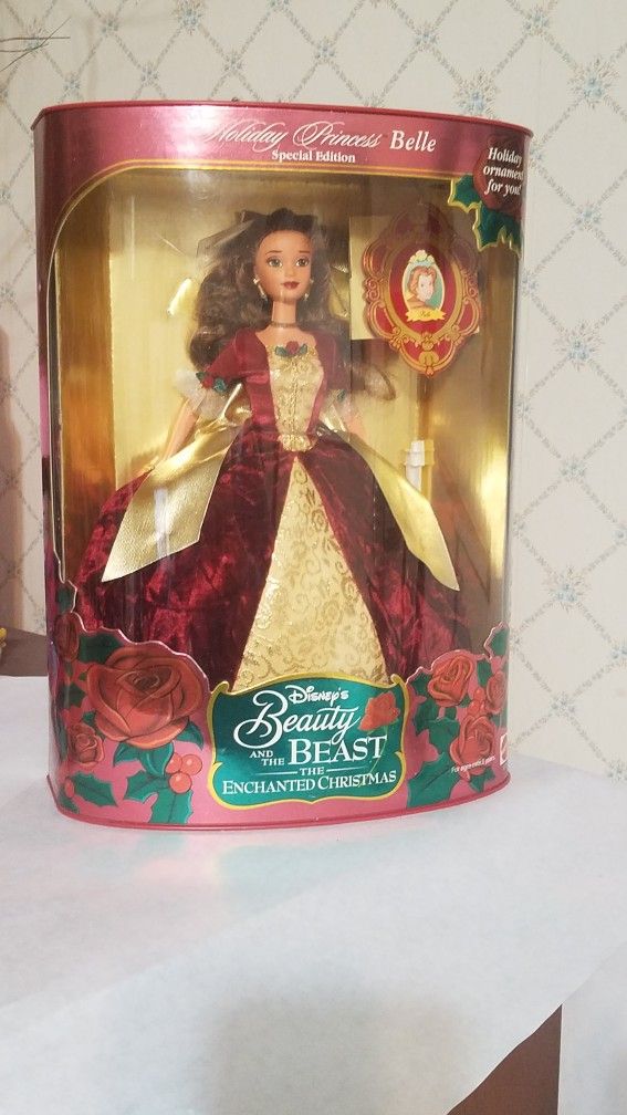 Disneys Holiday Princess Belle Barbie Special Edition