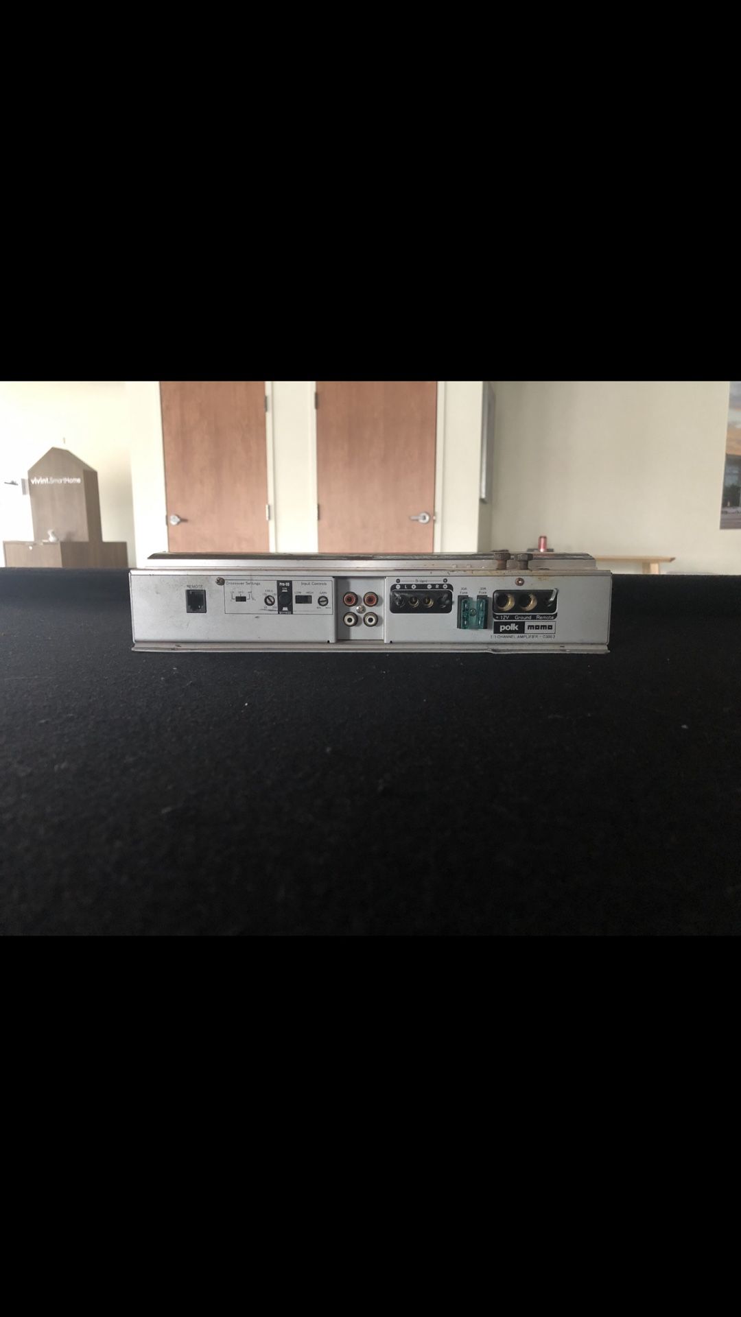 Subwoofer and amplifier