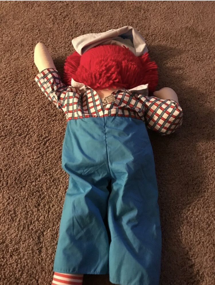 APPLAUSE RAGGEDY ANDY 25" DOLL