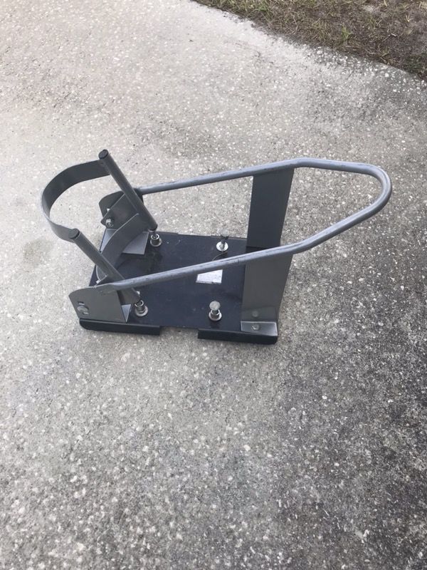 Motor cycle boot for enclose or open trailer comes with everything practically new