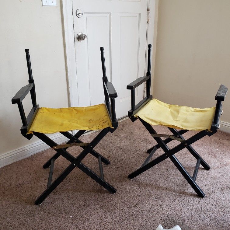 Folding Directors Chairs