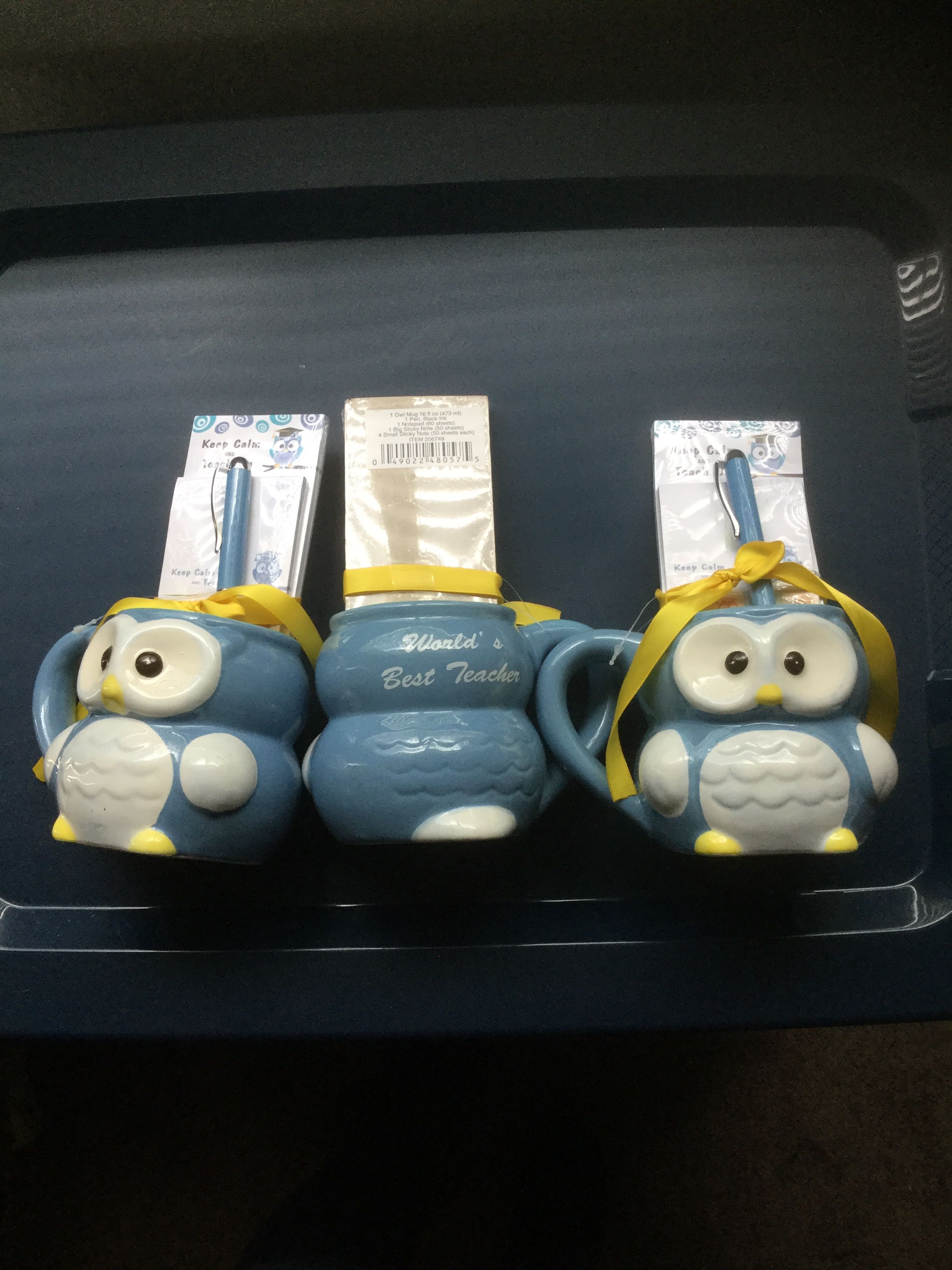 New World's Best Teacher Mug And Notepad Set $6 Each Or All For $15 Great End Of Year Teacher Gift